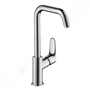 Hansgrohe Focus E2 Umyvadlová baterie s otočným výtokem, chrom 31519000