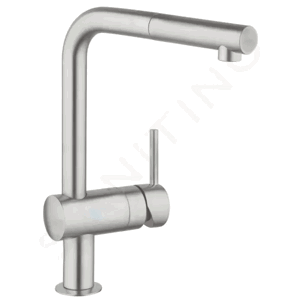 Grohe Minta Dřezová baterie s výsuvnou koncovkou, supersteel 32168DC0