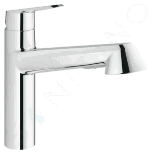 Grohe Eurodisc Cosmopolitan Páková dřezová baterie, chrom 32257002