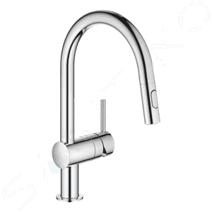 Grohe Minta Dřezová baterie s výsuvnou sprškou, chrom 32321002