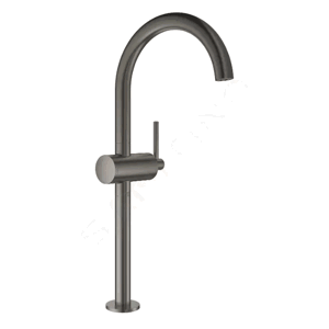 Grohe Atrio Umyvadlová baterie s výpustí a otočným výtokem, velikost XL, kartáčovaný Hard Graphite 32647AL3