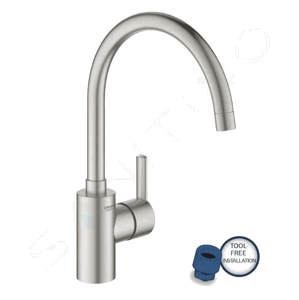 Grohe Feel Dřezová baterie, supersteel 32670DC2