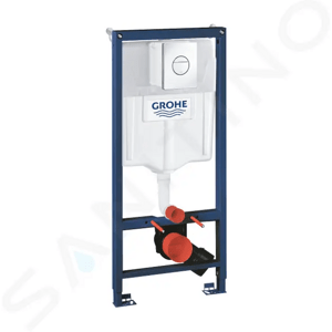 Grohe Solido Předstěnový instalační set pro závěsné WC, výška 1,13 m, ovládací tlačítko Sail, chrom 38832000