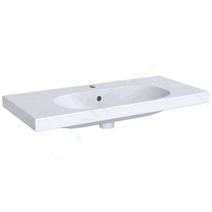 Geberit Acanto Umyvadlo 900x422 mm, otvor pro baterii, s přepadem, s KeraTect, bílá 500.633.01.8