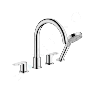 Hansgrohe Vernis Shape Baterie na okraj vany, 4-otvorová instalace, chrom 71459000