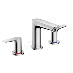 Hansgrohe Talis E Umyvadlová baterie s výpustí, 3-otvorová instalace, chrom 71733000