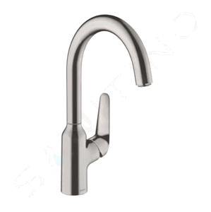 Hansgrohe Focus M42 Dřezová baterie M421-H220, vzhled nerezu 71802800