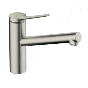 Hansgrohe Zesis M33 Dřezová baterie 150, vzhled nerezu 74802800