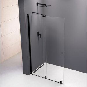 MODULAR SHOWER zástěna s pojezdy 1600 mm, černá