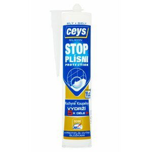 Ceys STOP PLÍSNI, sanitární silikon, 280ml, bílá