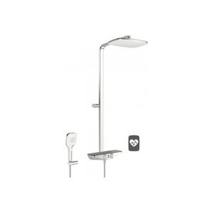 HANSAEMOTION Wellfit 5865017284 sprchový systém - sprchová termostatická baterie s dešťovou sprchou