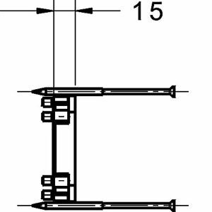 HANSABLUEBOX prodlužovací sada 15 mm