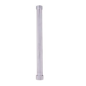 Eco produkty Prodloužení tyče sprchového kompletu o 25 cm - trubka 2,2 cm, závity 3/4" x 3/4"