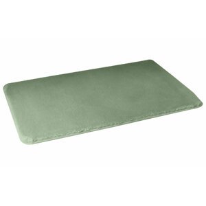 Gedy FUZZY koupelnová předložka, 50x80 cm, 100% polyester, protiskluz, zelená