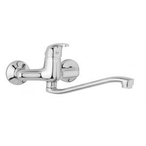 JB Sanitary Slim A10 35 20 - Nástěnná dřezová a umyvadlová baterie 150 mm, S ramínko 250 mm