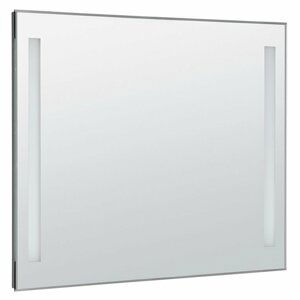 Aqualine LED podsvícené zrcadlo 100x80cm, kolíbkový vypínač