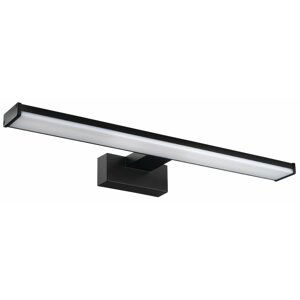 Sapho CHICAGO LED svítidlo, 400x120x40 mm, 8W, 230 V, plast, černá mat