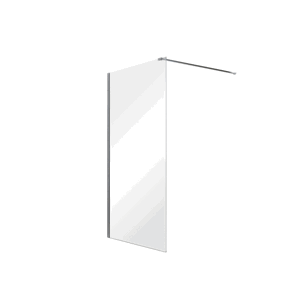 BESCO Walk-in sprchová zástěna AVEO 130 cm, chrom, čiré sklo