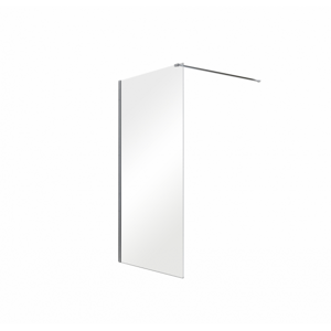 BESCO Walk-in sprchová zástěna AVEO 140 cm, chrom, čiré sklo