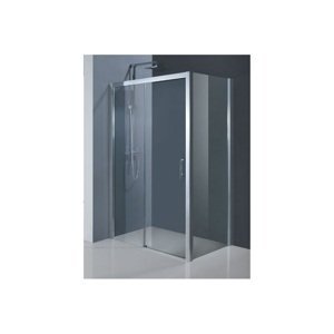 Hopa CZ Obdélníkový sprchový kout ESTRELA KOMBI 150 cm x 90 cm - Levé (SX), Hliník chrom, Čiré bezpečnostní sklo - 6 mm