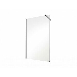 BESCO Walk-in sprchová zástěna ECO-N BLACK 100 cm, černá