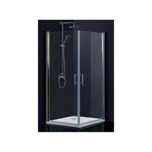 Hopa CZ Čtvercový sprchový kout SINTRA 80 cm x 80 cm - Univerzální, Hliník chrom, Čiré bezpečnostní sklo - 6 mm