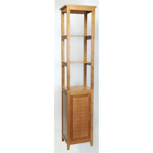Eisl Koupelnový regál se skříňkou Bambus 380 x 1900 x 280 mm