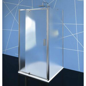 Polysan EASY LINE třístěnný sprchový kout 800-900x900mm, pivot dveře, L/P varianta, sklo Brick - SET(EL1638/1 ks, EL3338/2 ks, MSBR2/2 ks)