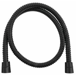 Sapho POWERFLEX opletená sprchová hadice, 100cm, černá mat