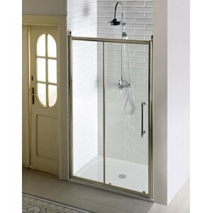 Gelco ANTIQUE sprchové dveře posuvné,1200mm, ČIRÉ sklo, bronz