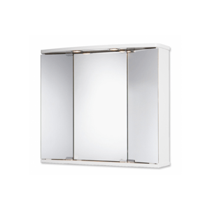 Jokey FUNA LED - MDF galerka se zrcadlem a světlem - šíře 68 cm