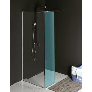 Polysan MODULAR SHOWER stěna k instalaci na zeď, pro připojení pevného panelu, 800 mm