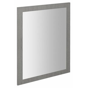 Sapho NIROX zrcadlo v rámu 600x800x28mm, dub stříbrný