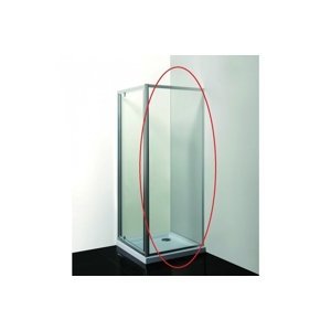 Olsen Spa Smart Pina  90 pevná boční stěna 90 x 190 cm - grape sklo