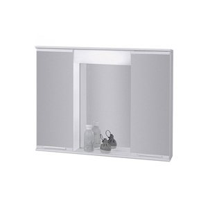 Olsen spa Lumix III koupelnová skříňka 70 x 55 s osvětlením - kovové provedení