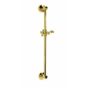 Sapho ANTEA sprchová tyč, posuvný držák, 670mm, zlato