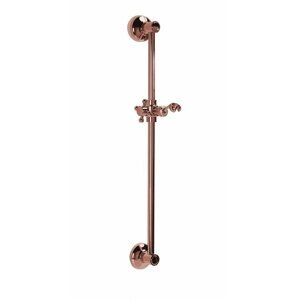 Sapho ANTEA sprchová tyč, posuvný držák, 670mm, růžové zlato