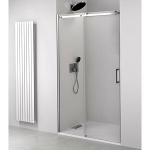 Polysan THRON LINE ROUND sprchové dveře 1000 mm, kulaté pojezdy, čiré sklo - SET(TL5010/1 ks, TL5005/1 ks)