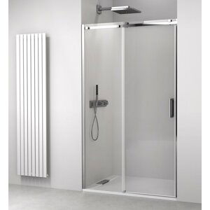 Polysan THRON LINE SQUARE sprchové dveře 1600 mm, hranaté pojezdy, čiré sklo - SET(TL5016A BOX 1/2/1 ks, TL5016B BOX 2/2/1 ks, TL5002/1 ks)