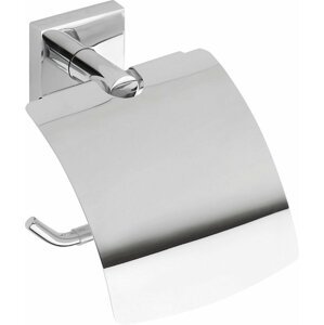 Sapho X-SQUARE držák toaletního papíru s krytem, chrom
