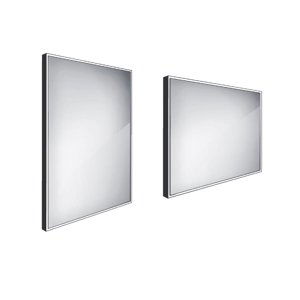 Nimco ZPC 13002-90 - černé LED zrcadlo 600x800