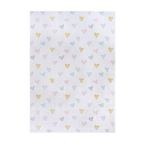 Dětský kusový koberec Hanse Home Adventures 105946 Hearts Multicolor 120x170 cm