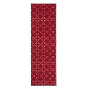 Kusový běhoun Hanse Home Basic 102828 Red 80x300 cm