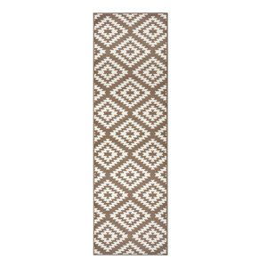 Kusový běhoun Hanse Home Basic 105469 Taupe 80x500 cm