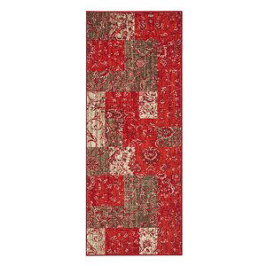 Kusový běhoun Hanse Home Celebration 103464 Kirie Red Brown 80x250 cm