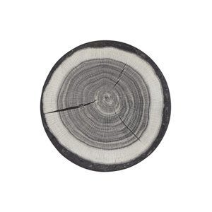 Kruhový kusový koberec Hanse Home Bastia Special 102656 Grey Ø 133 cm