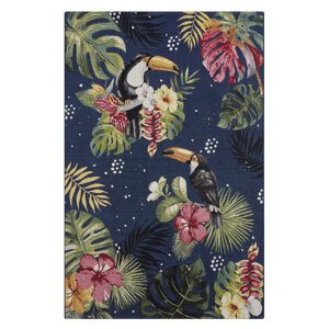 Kusový koberec Hanse Home Flair 105609 Tropical Blue 80x165 cm