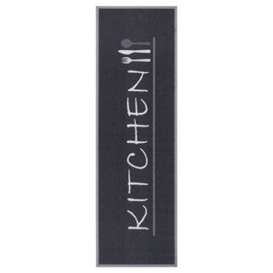 Kuchyňská předložka Hanse Home Cook&Clean 105725 Black White 50x150 cm