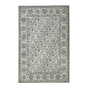 Kusový koberec Northrugs Twin 103115 Green Cream 200x290 cm