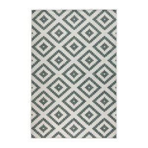 Kusový koberec Northrugs Twin 103131 Green Cream 80x250 cm